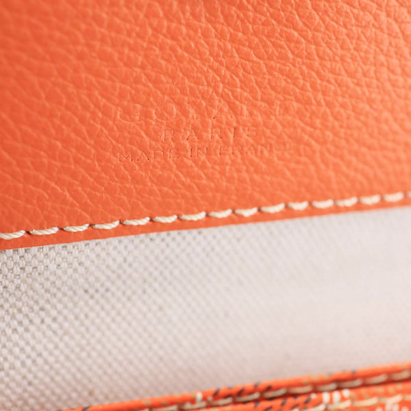 GOYARD Boheme Canvas Hobo Bag Orange