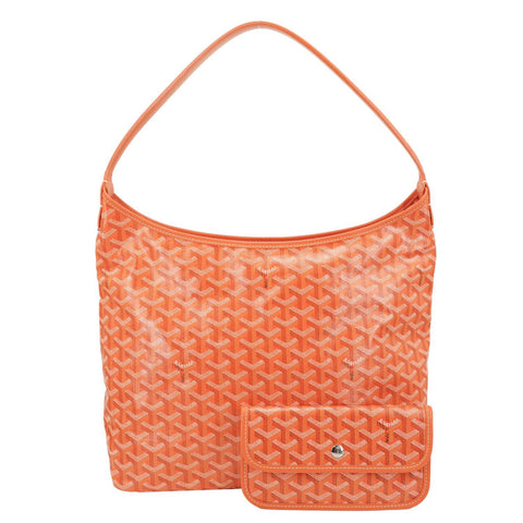 GOYARD Boheme Canvas Hobo Bag Orange