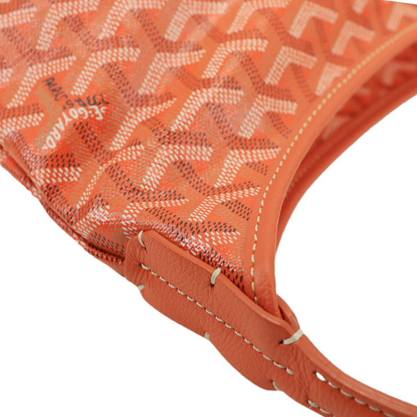 GOYARD Boheme Canvas Hobo Bag Orange