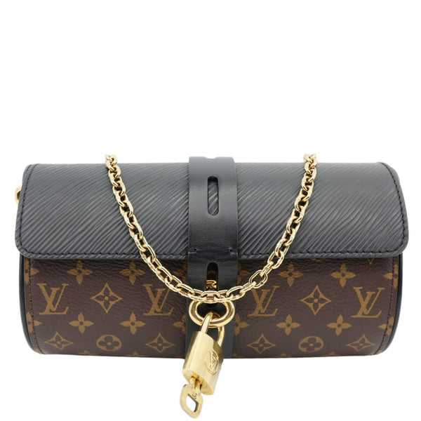 LOUIS VUITTON Monogram Canvas Glasses Case Black