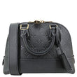 LOUIS VUITTON Neo Alma BB Monogram Empreinte Crossbody Bag Black