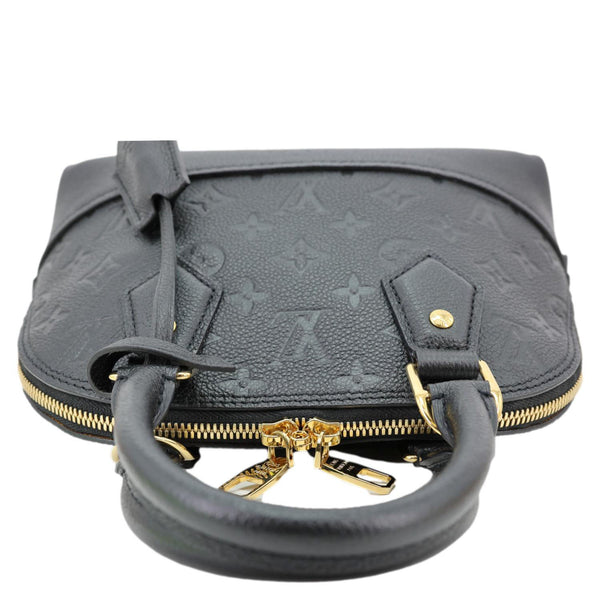 LOUIS VUITTON Neo Alma BB Monogram Empreinte Crossbody Bag Black