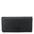 GUCCI Microguccissima GG Leather Long Wallet 449396 Black