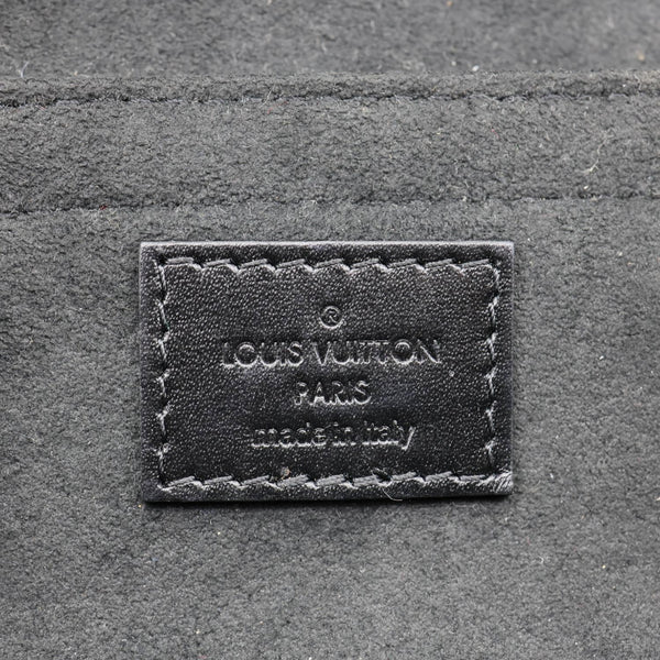 LOUIS VUITTON Monogram Canvas Glasses Case Black