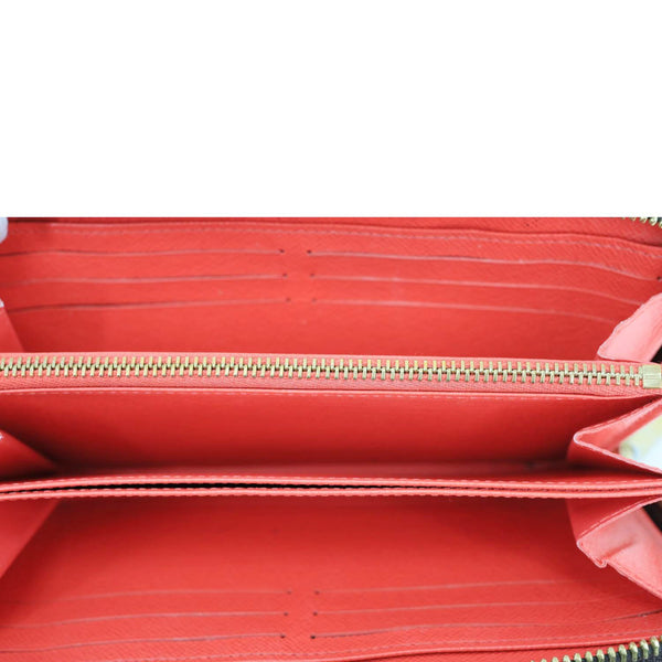 LOUIS VUITTON Transatlantic Illustration Monogram Canvas Zippy Wallet Rouge