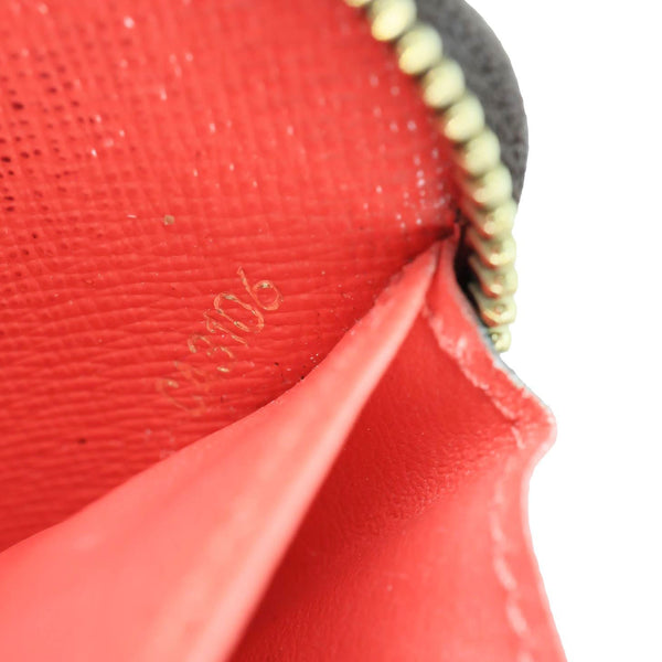 LOUIS VUITTON Transatlantic Illustration Monogram Canvas Zippy Wallet Rouge