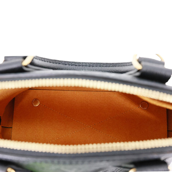 LOUIS VUITTON Neo Alma BB Monogram Empreinte Crossbody Bag Black