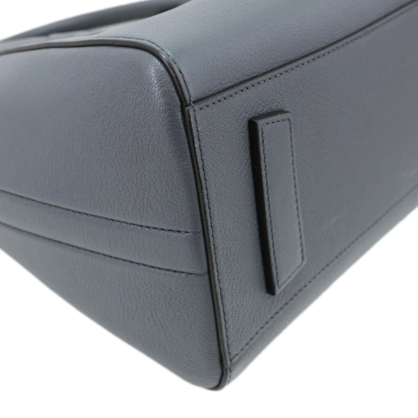 GIVENCHY Antigona Small Sugar Goatskin Leather Shoulder Bag Grey
