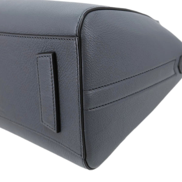 GIVENCHY Antigona Small Sugar Goatskin Leather Shoulder Bag Grey