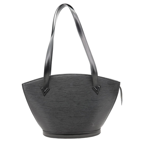 LOUIS VUITTON Saint Jacques PM Epi Leather Shoulder Bag Black