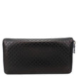 GUCCI Diamante Leather Long Wallet Navy Blue 307990
