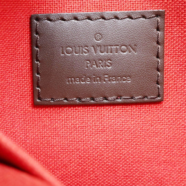 LOUIS VUITTON Duomo Damier Ebene Shoulder Bag Brown