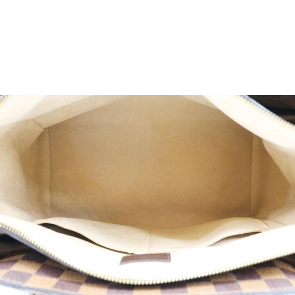 LOUIS VUITTON Normandy Damier Ebene Satchel Shoulder Bag Brown