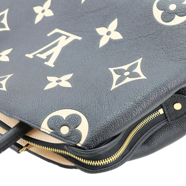 LOUIS VUITTON Grand Palais Monogram Empreinte Leather Shoulder Bag Bicolor