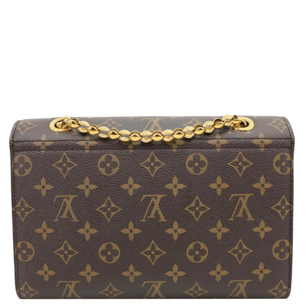 LOUIS VUITTON Victoire Monogram Canvas Crossbody Bag Cerise