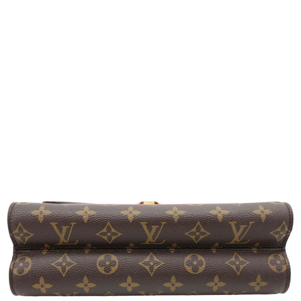 LOUIS VUITTON Victoire Monogram Canvas Crossbody Bag Cerise
