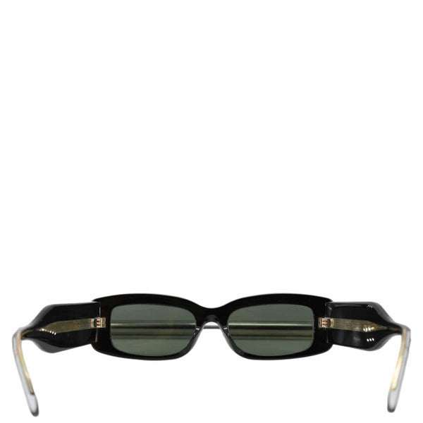 GUCCI Rectangular Acetate Frame Sunglasses Black