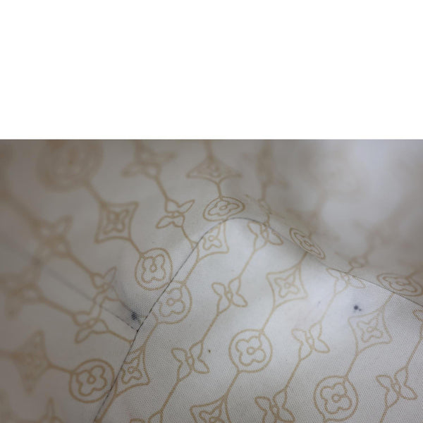 LOUIS VUITTON Neverfull Nautical MM Damier Azur Tote Shoulder Bag White