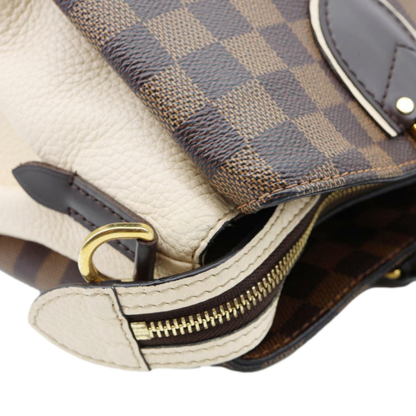 LOUIS VUITTON Normandy Damier Ebene Satchel Shoulder Bag Brown