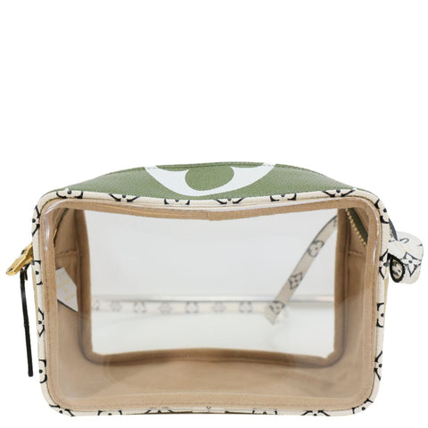 LOUIS VUITTON Monogram Giant Jungle Canvas Beach Pouch Khaki