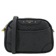 LOUIS VUITTON Tiny Camera Monogram Empreinte Leather Shoulder Bag Black