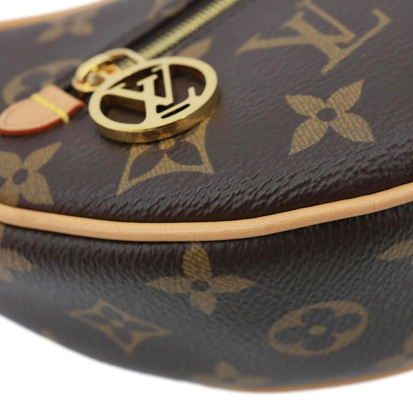 LOUIS VUITTON Loop Monogram Reverse Canvas Hobo Bag Brown