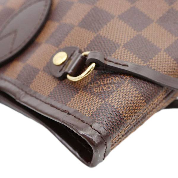 LOUIS VUITTON Neverfull PM Damier Ebene Tote Shoulder Bag Brown