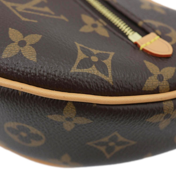 LOUIS VUITTON Loop Monogram Reverse Canvas Hobo Bag Brown