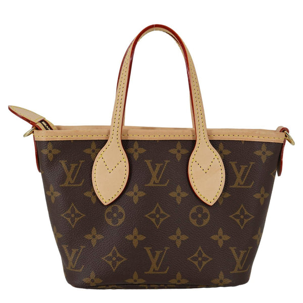LOUIS VUITTON Neverfull BB Monogram Canvas Tote Bag Brown