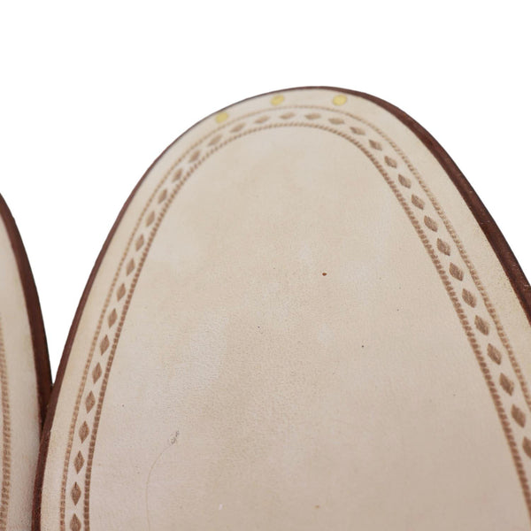 GUCCI Horsebit GG Supreme Loafers Size 6.5 Beige
