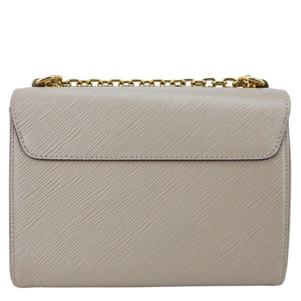 LOUIS VUITTON Twist MM Epi Leather Shoulder Bag Beige