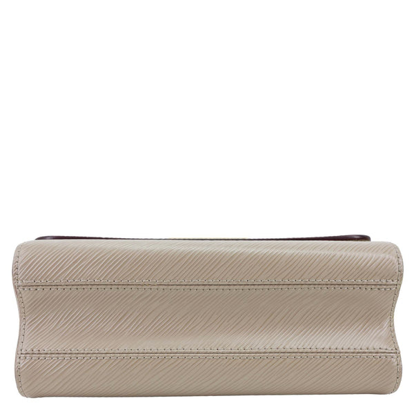 LOUIS VUITTON Twist MM Epi Leather Shoulder Bag Beige