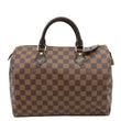 LOUIS VUITTON Speedy 30 Damier Ebene Satchel Bag Brown