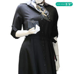 HERMES Bearn  Epsom Leather Compact Wallet Black