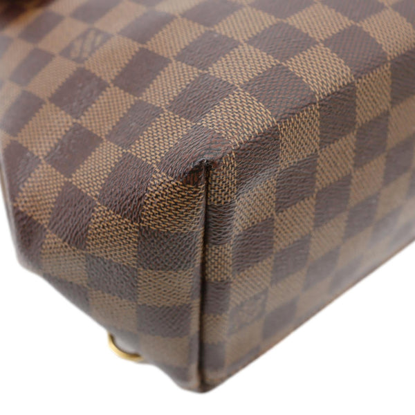 LOUIS VUITTON Clapton Damier Ebene Backpack Bag Magnolia