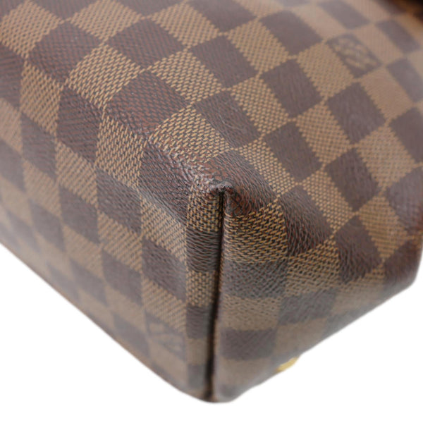 LOUIS VUITTON Clapton Damier Ebene Backpack Bag Magnolia