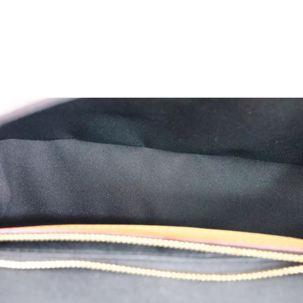 LOUIS VUITTON Diane Monogram Canvas Shoulder Bag Brown