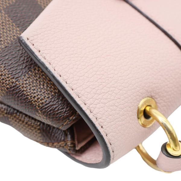 LOUIS VUITTON Clapton Damier Ebene Backpack Bag Magnolia