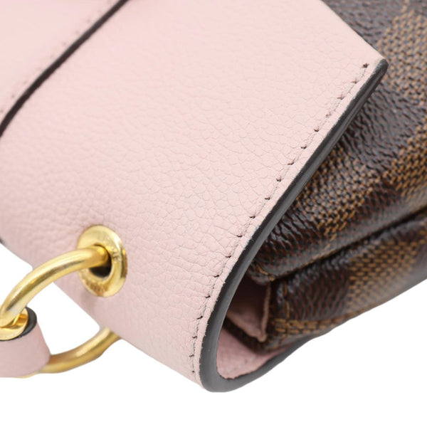 LOUIS VUITTON Clapton Damier Ebene Backpack Bag Magnolia