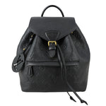 LOUIS VUITTON Montsouris NM PM Monogram Empreinte Backpack Black