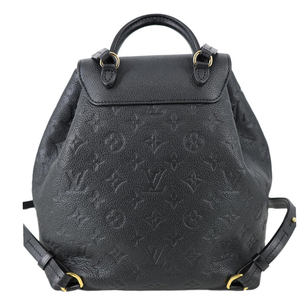 LOUIS VUITTON Montsouris NM PM Monogram Empreinte Backpack Black