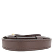 LOUIS VUITTON Calfskin Leather Adjustable Strap Brown