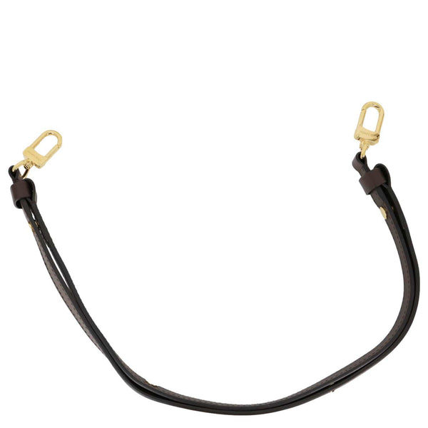 LOUIS VUITTON Calfskin Leather Adjustable Strap Brown