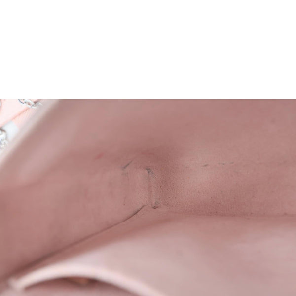 LOUIS VUITTON Felicie Pochette Epi Leather Crossbody Bag Pink