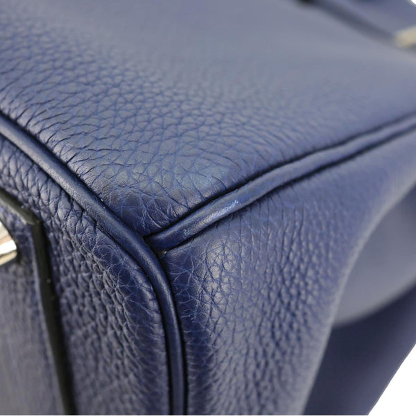 Hermes Birkin 40 Togo Leather Tote Bag Bleu Encre