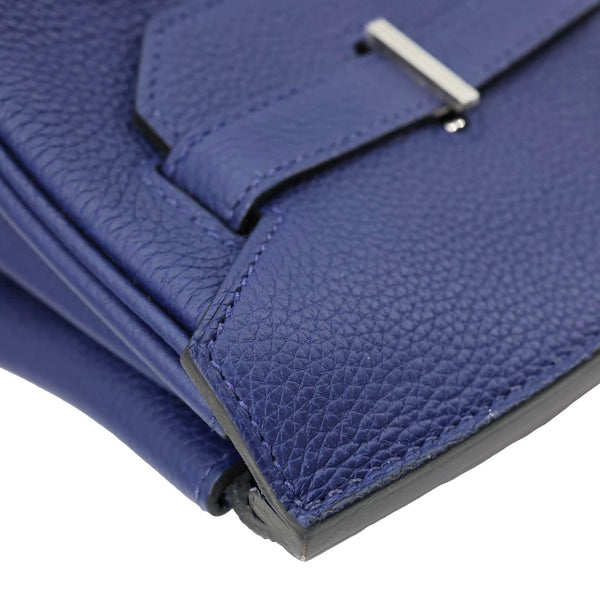Hermes Birkin 40 Togo Leather Tote Bag Bleu Encre