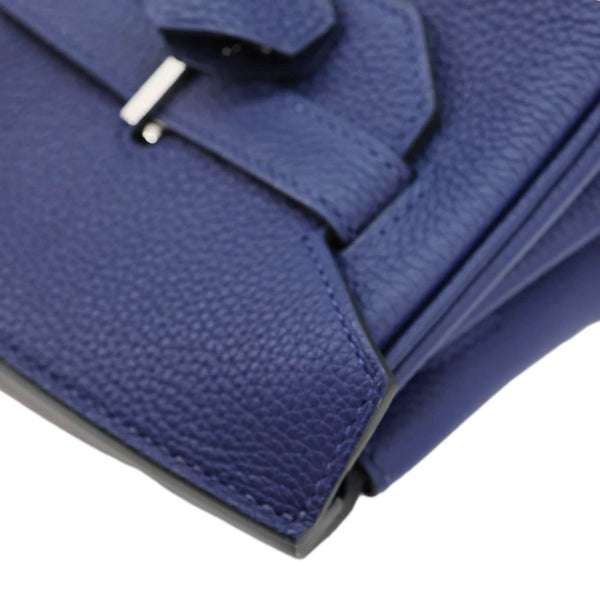 Hermes Birkin 40 Togo Leather Tote Bag Bleu Encre