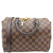 LOUIS VUITTON Speedy 25 Damier Ebene Satchel Shoulder Bag Brown