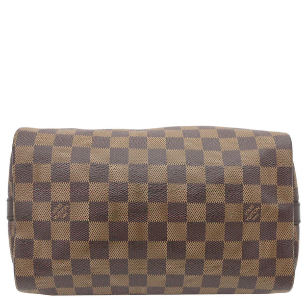 LOUIS VUITTON Speedy 25 Damier Ebene Satchel Shoulder Bag Brown