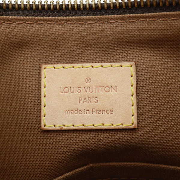LOUIS VUITTON Odeon PM Monogram Canvas Shoulder Bag Brown